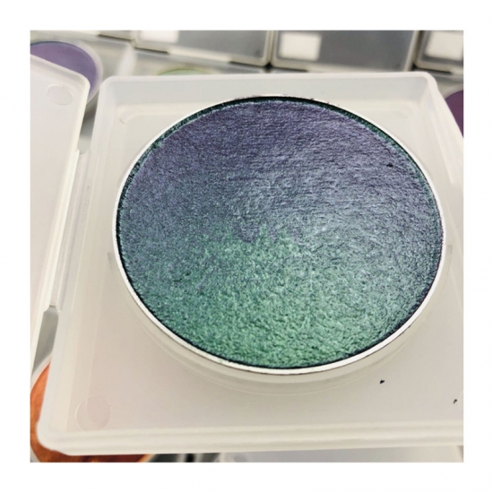 Sombra de ojos de camaleón iridiscente cromo impermeable